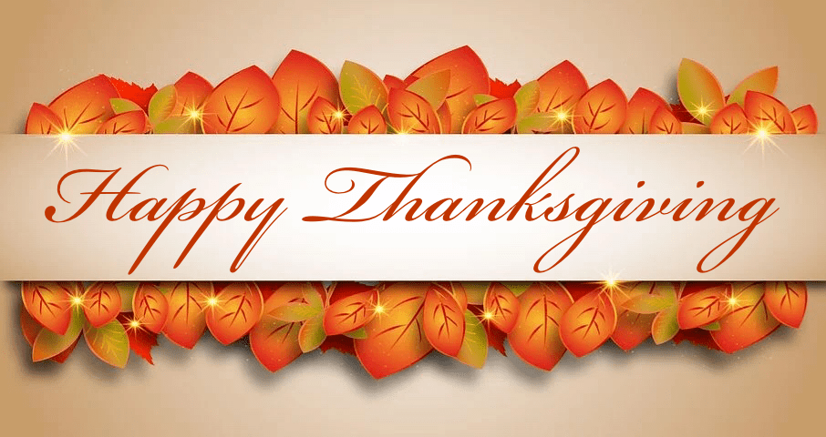 Happy (Early) Thanksgiving